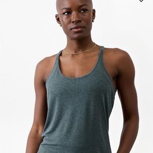 Athleta Getaway Linen Blend Tank